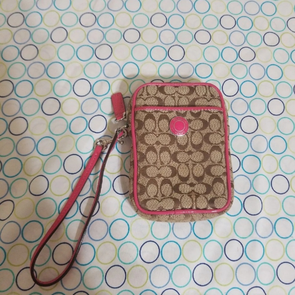 Coach wristlet